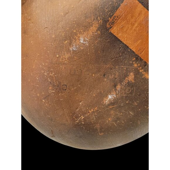 Handpainted Mexican Clay Water Jug With Floral Design & Gloss Finish - Picture 8 of 8